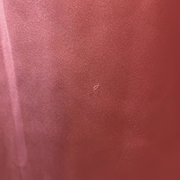 Hot Pink Satin Bias Skirt - Picture 6 of 6